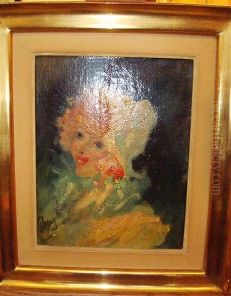 Portrait De Femme Au Chapeau - view 1