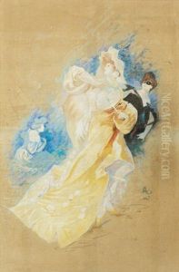 Au Bal Masque by Jules Cheret
