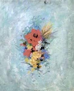 Coquelicot (design For Tapestry)