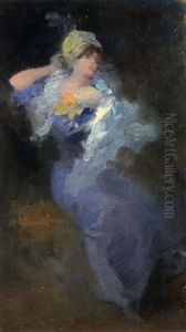 Elegante A L'aigrette by Jules Cheret