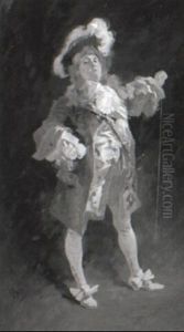 Coquelin In The Role Of The 'bourgeois Gentil-homme' by Jules Cheret