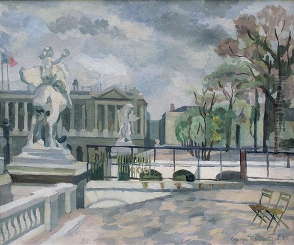 Jardin De Tuileries - view 1