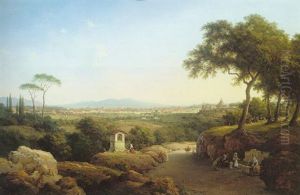 An Extensive View Of Rome by Nikanor Greigor'evich Chernetsov
