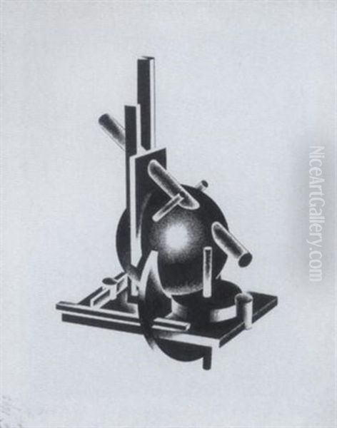Konstruktive Beziehung Zwischen Zylindrischen, Konischen Und Kubischen Formen - view 1