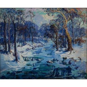 Winter Forest Scene Winter Forest Scene