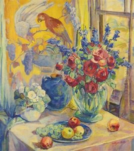 Corner In Studio by Kathryn E. Bard Cherry