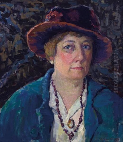 Self-portrait - view 1