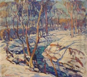 Winter River Landscape thumbnail