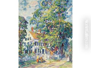 House With Multiple Figures