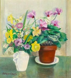Spring Flowers by Kathryn E. Bard Cherry