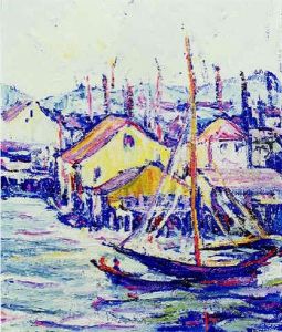 Gloucester Harbor Scene