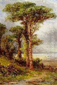 A Wooded Landscape, The Coast Beyond A Wooded Landscape, The Coast Beyond