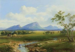 Mount Abrupt And The Grampians by Nicholas Chevalier