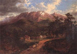 The Buffalo Ranges, Victoria by Nicholas Chevalier