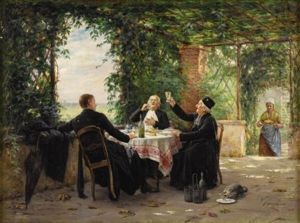 Afternoon Break by Vincent J.-Baptiste Chevilliard