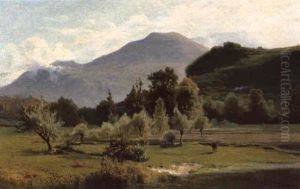 Sommerliche Tallandschaft by Luigi Chialiva