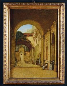 Interno Del Convento Delle Monache Di Santa Caterina A Bologna