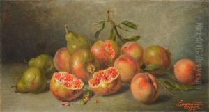 Granadas, Peras Y Duraznos by Epaminondas Chiama