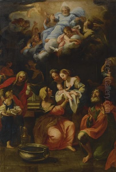 The Birth Of The Virgin - view 1