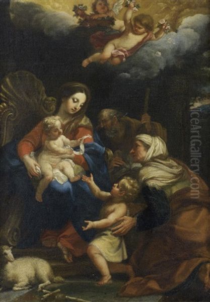 The Madonna And Child With Saint Elizabeth And The Infant Saint John The Baptist - view 1