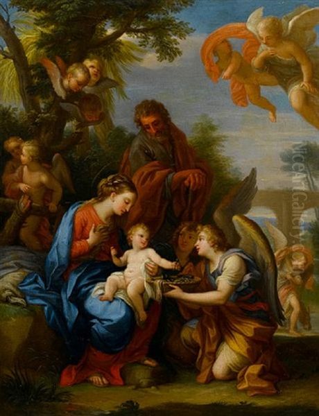 The Rest On The Flight Into Egypt - view 1