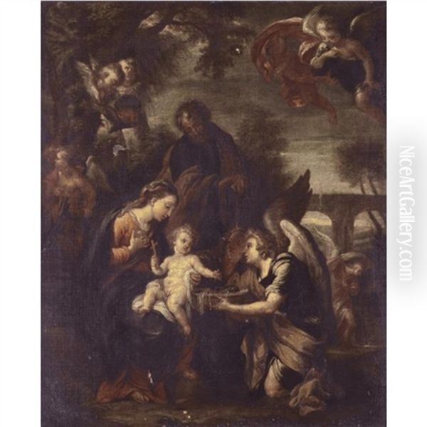 The Rest On The Flight, With Angels - view 1