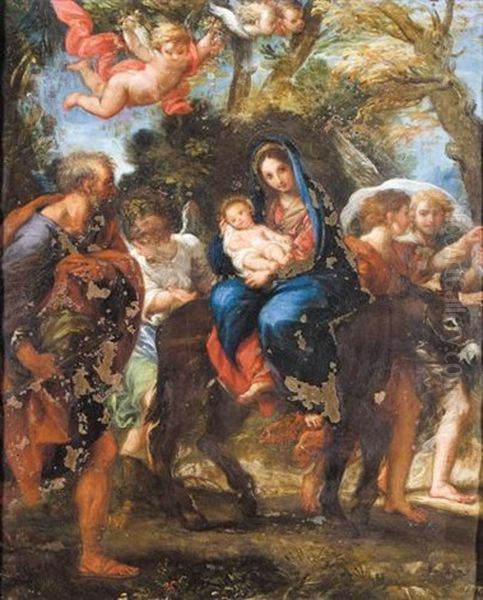The Flight Into Egypt - view 1