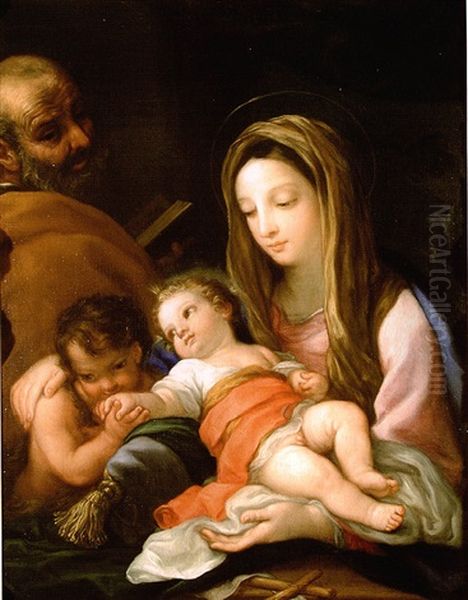 The Holy Family With The Infant Saint John The Baptist - view 1