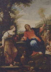Christ And The Woman Of Samaria