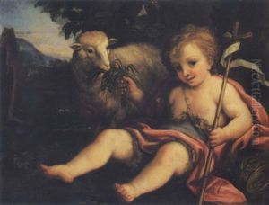The Infant Saint John The Baptist In A Landscape