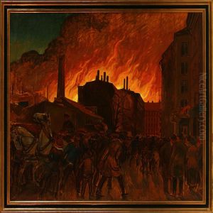 Copenhagen Burning by Valdemar Andersen