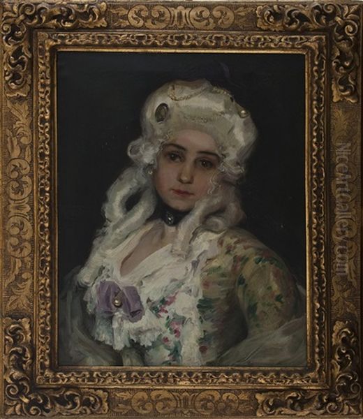 Portrait Of The Spanish Actress Ana Maria De Jesus Guerrero Torija - view 1