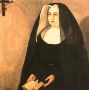Monja by Eduardo Chicharro Y Aguera