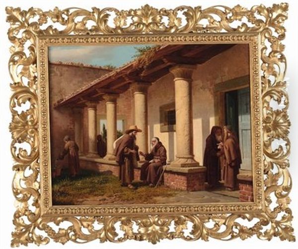 Frati Nel Chiostro - view 1