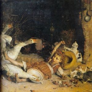 Between Two Fires by Gaetano Chierici