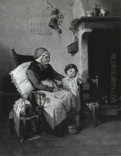 Grandmother And Grandchild - view 1