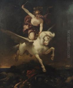 Allegorie De La Justice by Francois Nicolas Chifflart