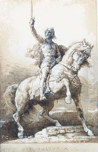 Vercingetorix by Francois Nicolas Chifflart