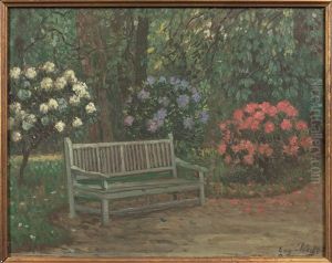 Parc Au Printemps by Eugene Chigot