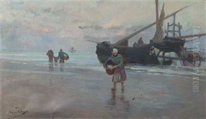 Le Debarquement De La Peche Sur La Greve Le Debarquement De La Peche Sur La Greve
