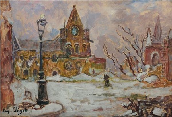 Village Sous La Neige - view 1