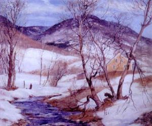 Vermont Landscape by Edwin Burrage Child