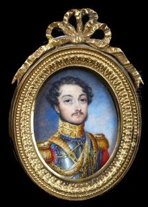 Portrait Of A Gentleman In High Ranking Uniform, Possibly Prince Albert Of Saxe-coberg And Gotha, The Prince Consort