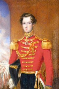 The Actor Mr. William Don (1825-1862) In Uniform, Later Sir William Don, 7th Baronet