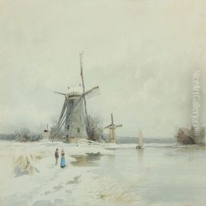Winter Landscape by Anders Anderson-Lundby