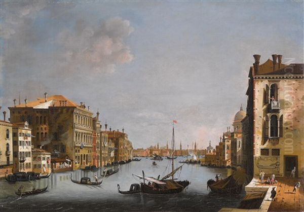 The Grand Canal At San Vio, Venice - view 1