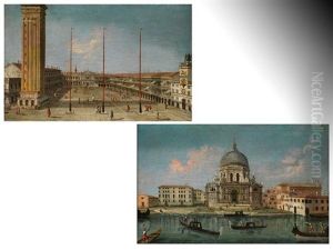 Ansichten Von Venedig (pair) by Vincenzo Chilone
