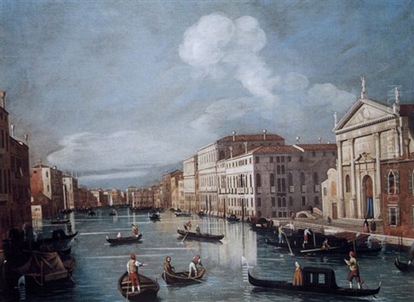 Veduta Del Canal Grande De San Stae Verso Rialto - view 1