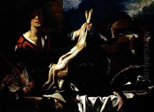 Natura Morta Con Cacciagione E Giovane Paggio Natura Morta Con Cacciagione E Giovane Paggio