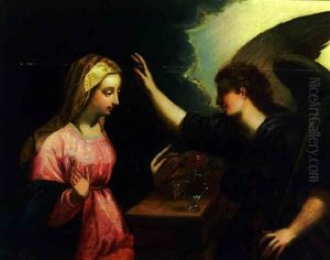 The Annunciation by Jacopo (da Empoli) Chimenti